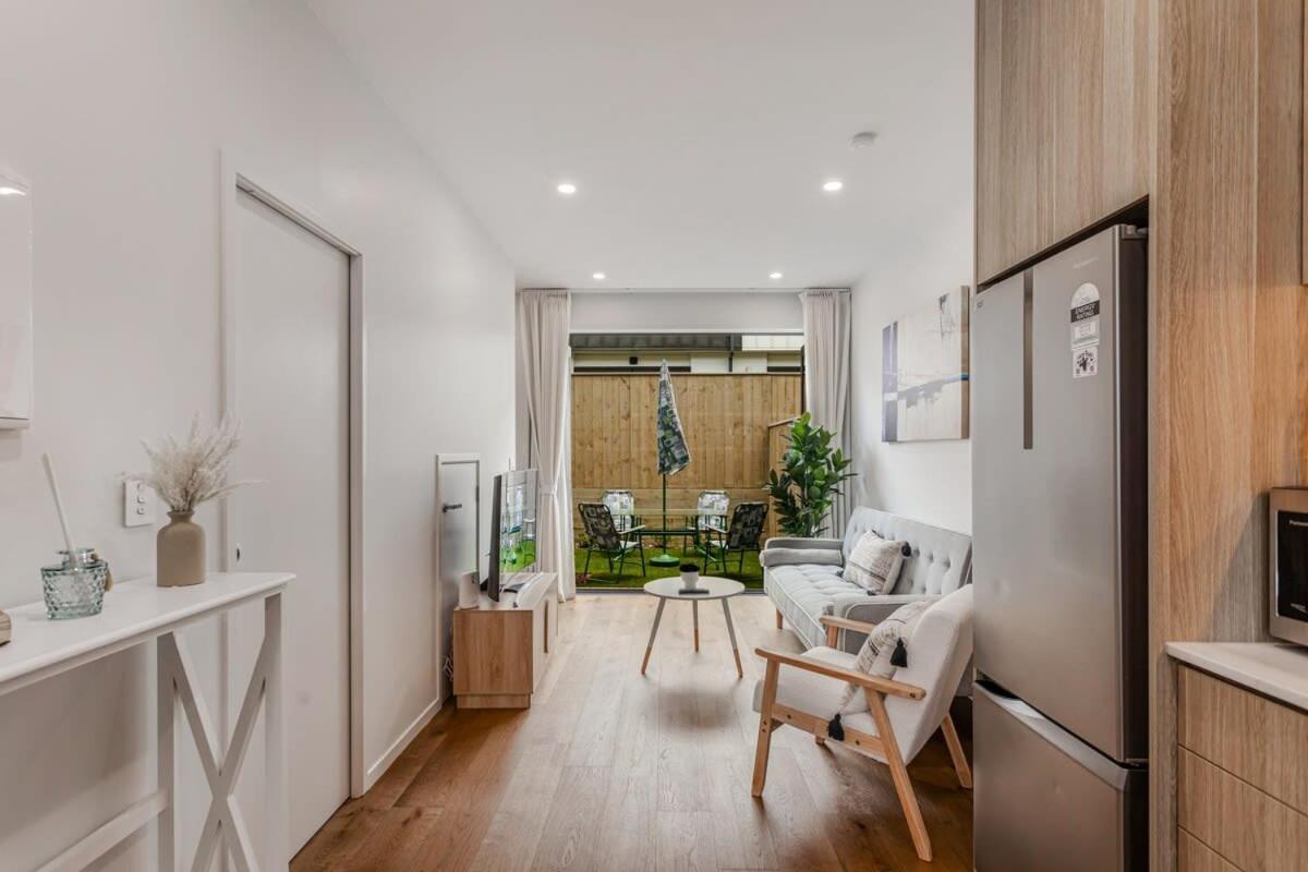 奥克兰Fresh & Sleek Grey Lynn Unit With Private Patio公寓 外观 照片