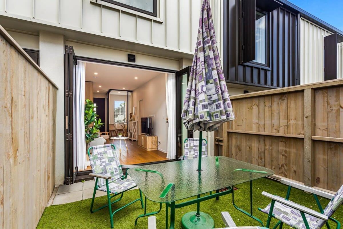 奥克兰Fresh & Sleek Grey Lynn Unit With Private Patio公寓 外观 照片